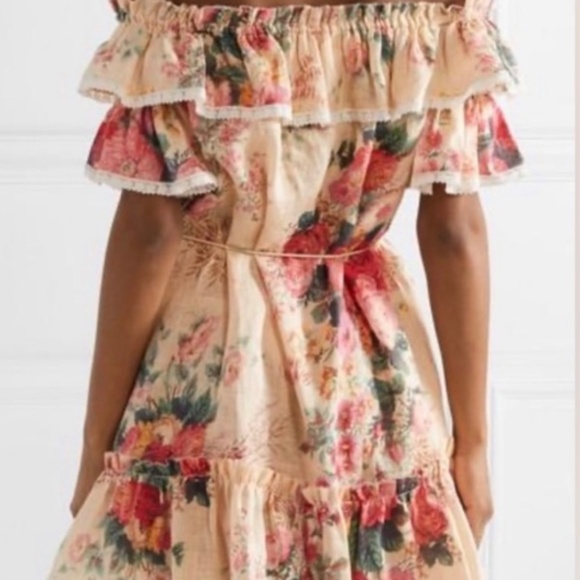 Zimmermann Floral Linen Dress - Picture 4 of 4